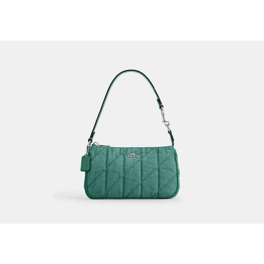 Coach Nolita 19 bag, clutch in Ivy Green Denim